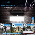 Waterpoof -Bewegungssensor LED Solar LED -Wandleuchte